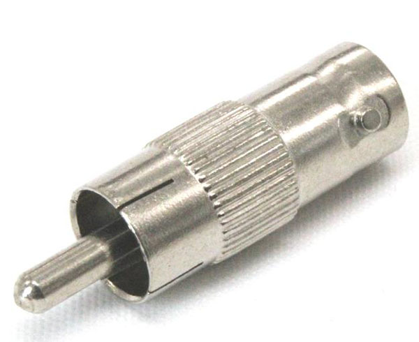 bnc to rca male connector