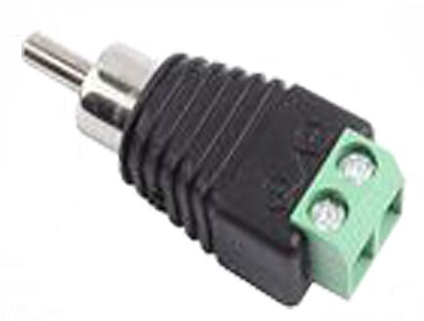 RCA male connector