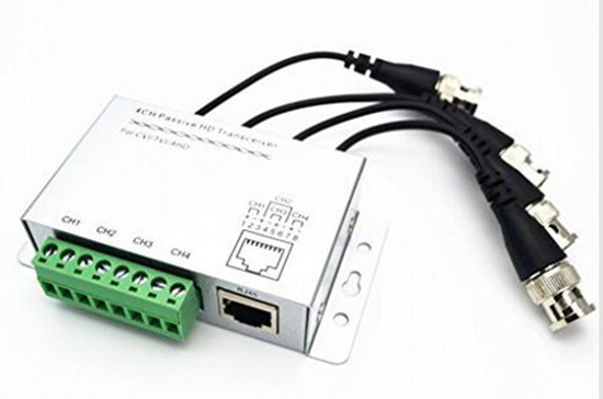 4ch HD Passive Video Transceiver and Transmission