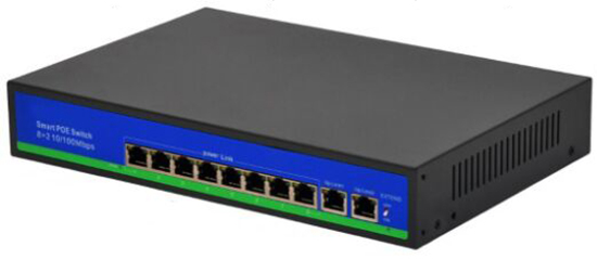 Active 8 and 2 8 Port POE Switch Built-in