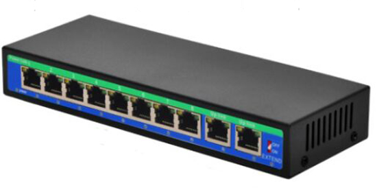 52V Passive 8 and 2  8 Port POE Switch External